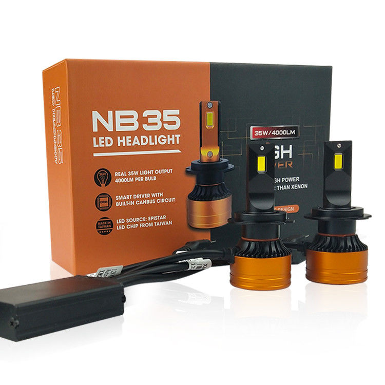 NB35はヘッドライト80W 12000LM H4 H1 H3 H11 HB3 HB4 9005を9006台の車によって導かれたヘッドライト6000K導いた
