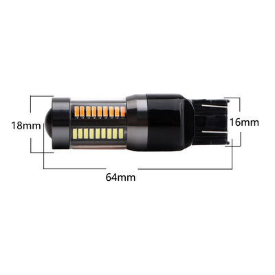 A/W 6500K 7443 990LM 66SMD LEDの尾電球