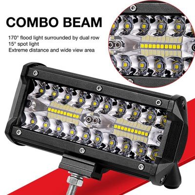 120W 40pcs防水6000lmオフロードLEDのライト バー