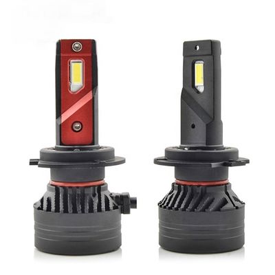 H7 LEDのヘッドライトの球根の転換のキットの極度のハイ・ロー ビーム10000LM 6000K 90W