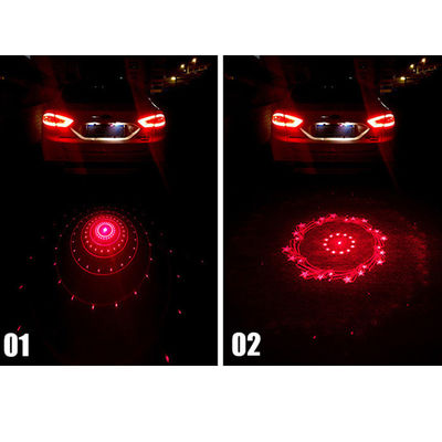 12v 24vの尾後部車の間隔レーザーの霧のドア レーザーProyector AnticolisionパラグラフCochesはロゴの投射ライトを導いた